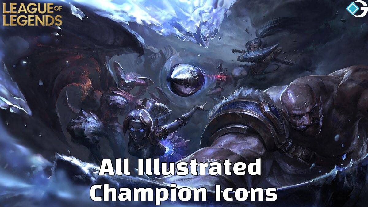 Illustrated Champion Icons